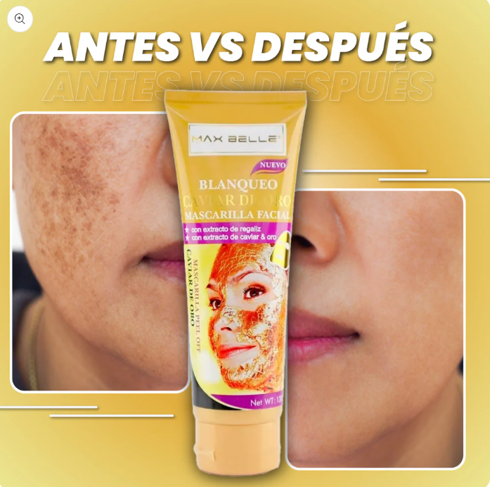 🧴 MASCARILLA DE CAVIAR Y ORO 24K™ – ROSTRO RADIANTE EN MINUTOS