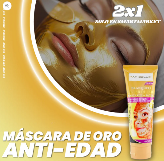 🧴 MASCARILLA DE CAVIAR Y ORO 24K™ – ROSTRO RADIANTE EN MINUTOS